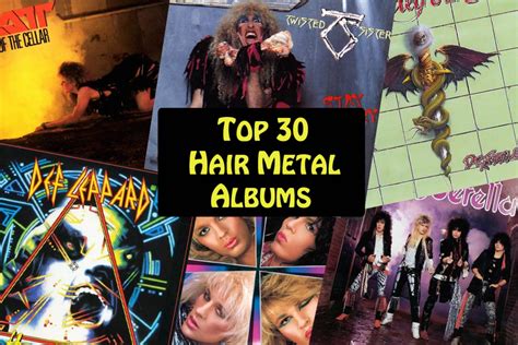 old hair metal albums